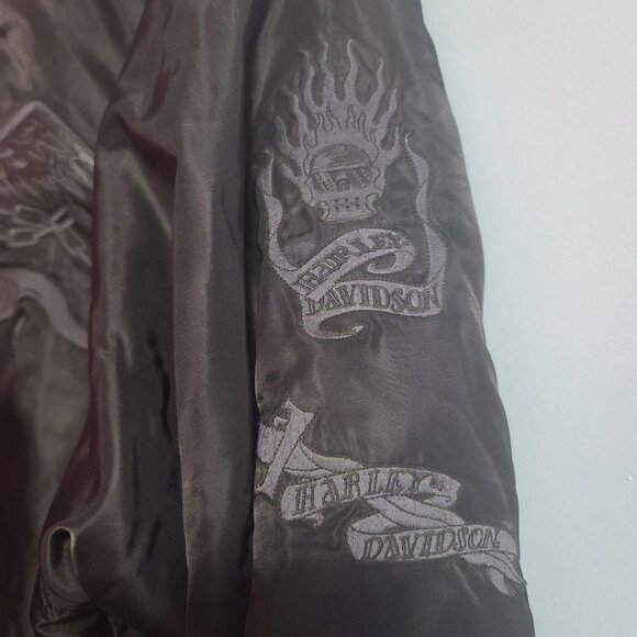 Harley Davidson large woman's jacket nylon shell - Picture 6 of 11